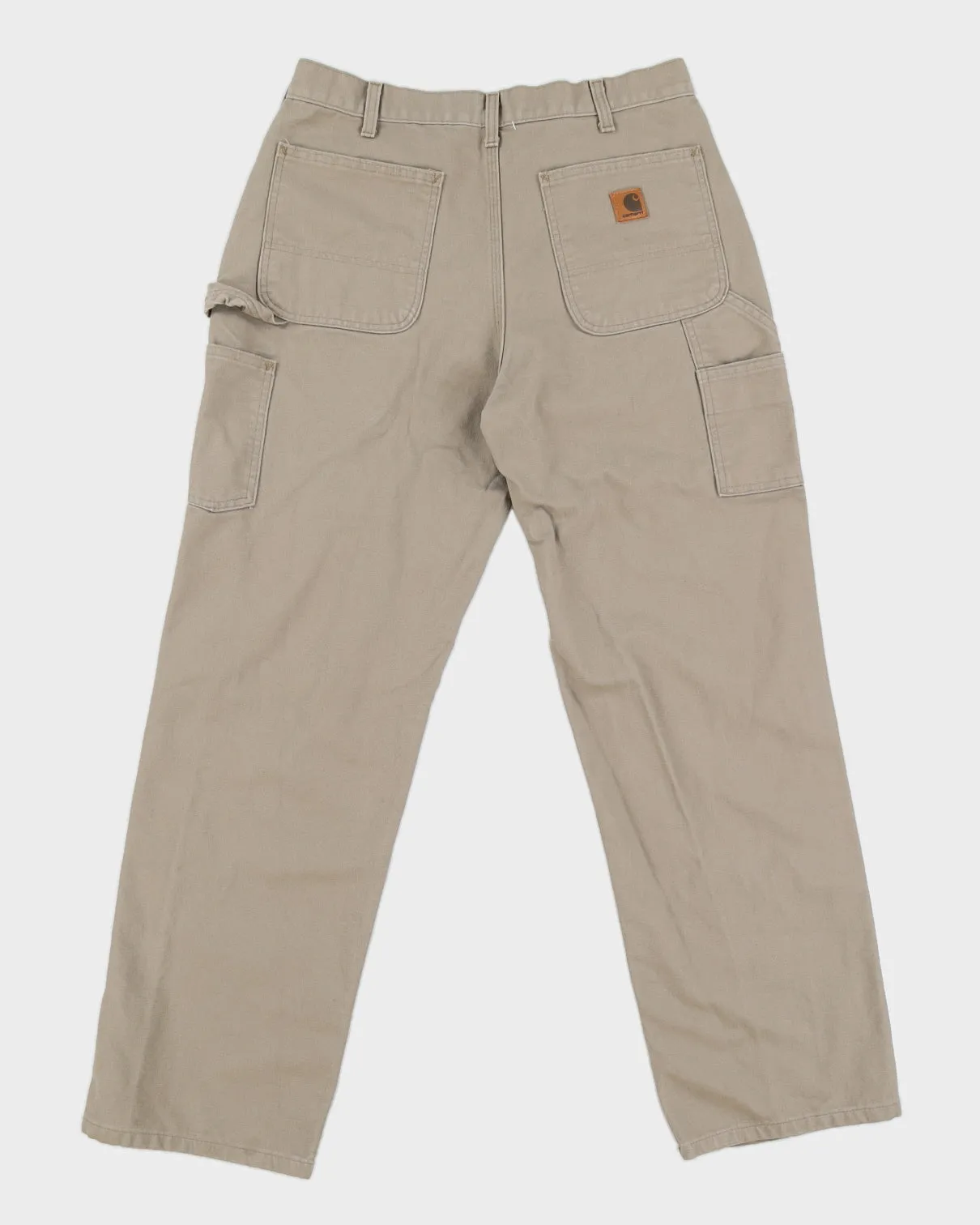 00s Carhartt Beige Work Trousers - W34 L31