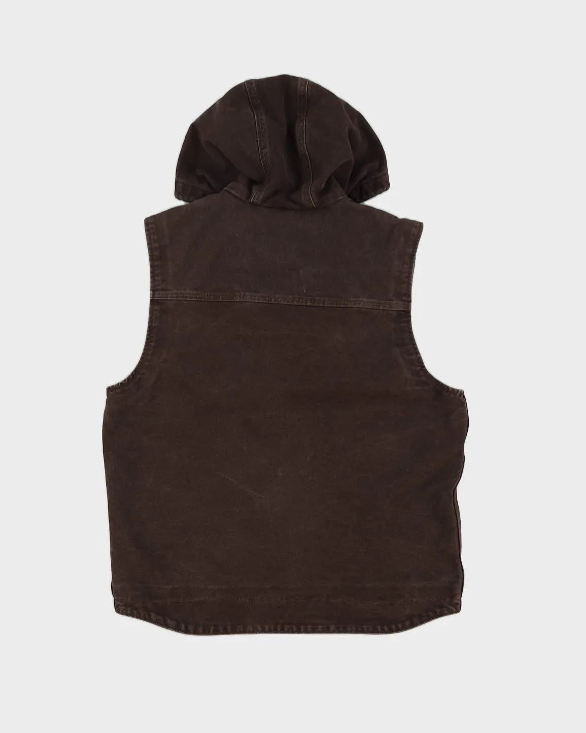 00s Carhartt Brown Workwear Gilet - M