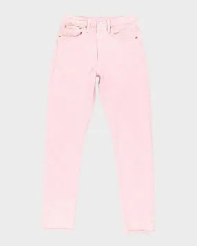 00s Levi's 501 Pink Jeans - W29 L30