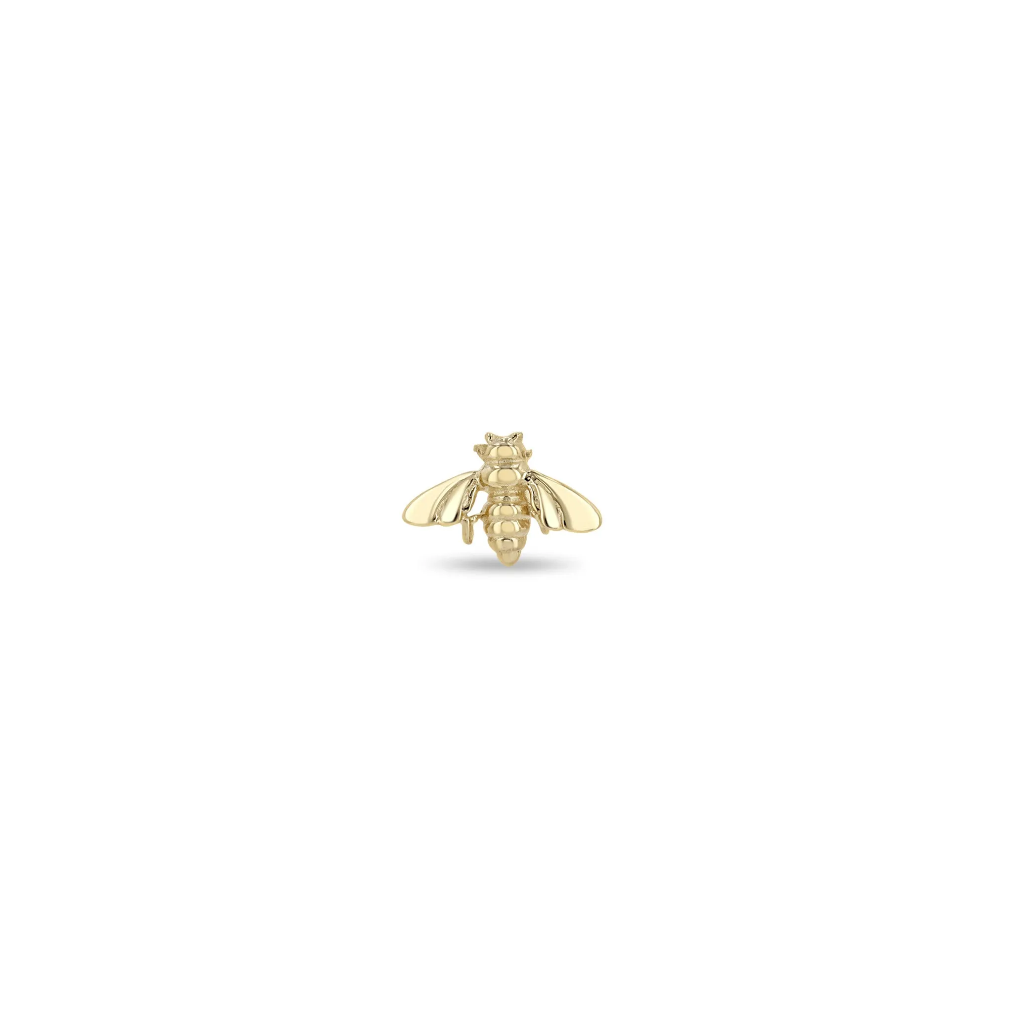 14k Gold Bee Studs