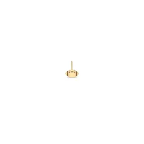 14k Single Midi Bitty Football Charm