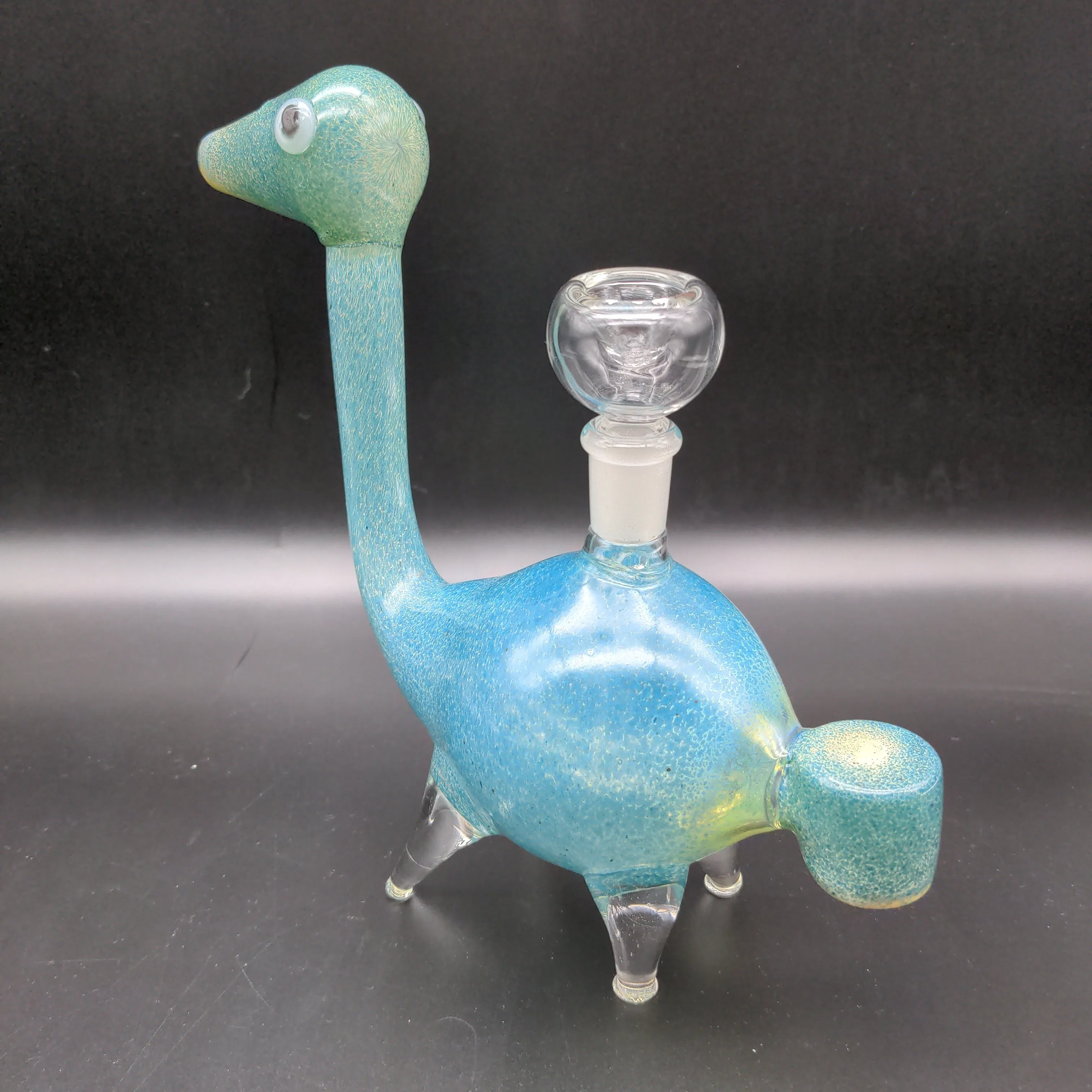 8 Dinosaur Water Pipe Frit Body Design 14mm