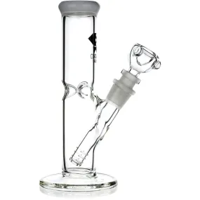 8 Straight Tube Bong, by Diamond Glass