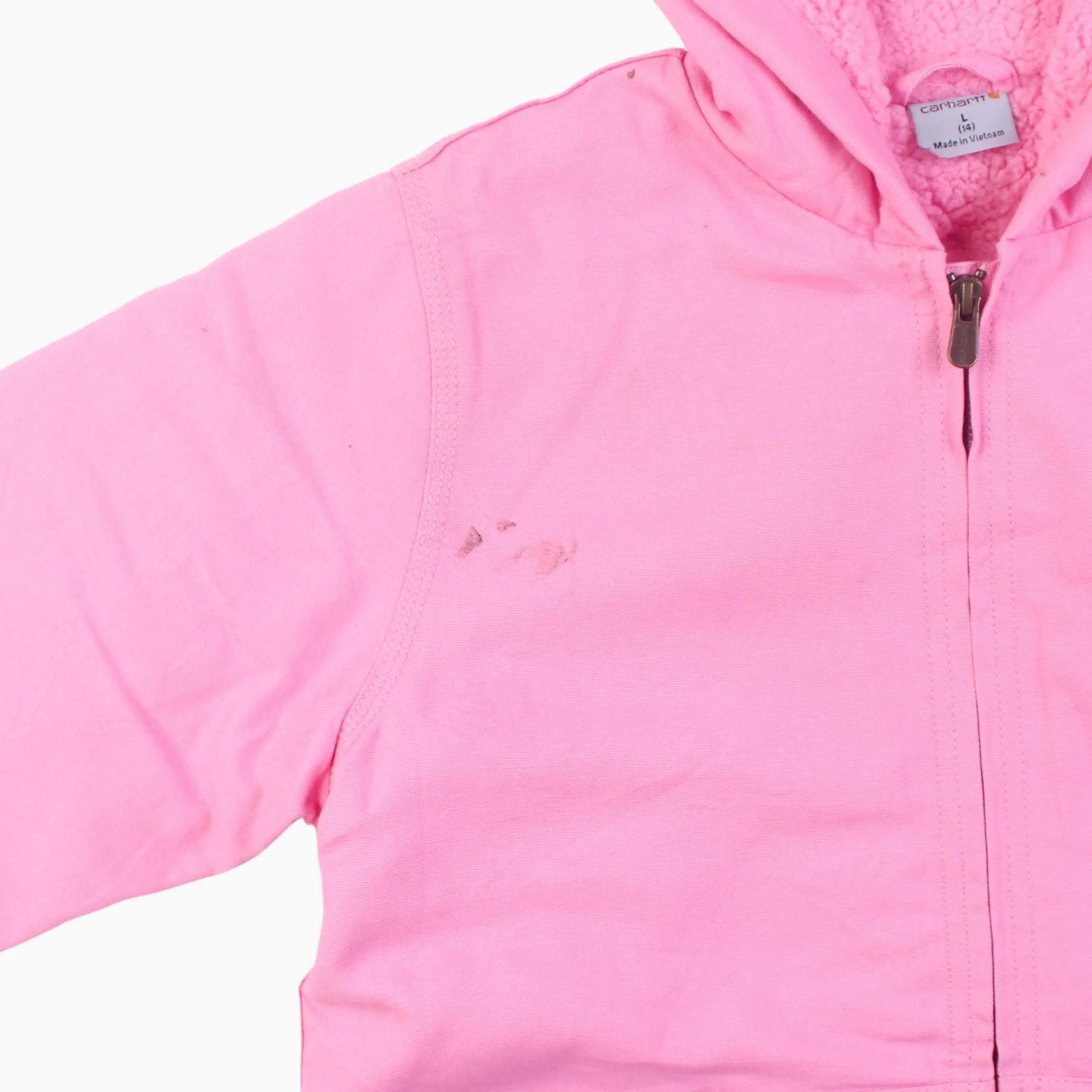 Active Hooded Jacket - Washed Pink