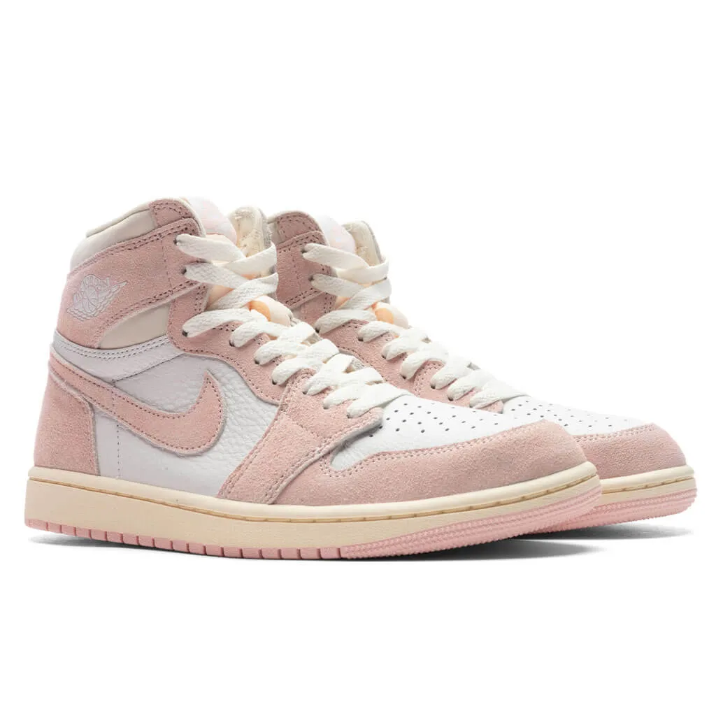 Air Jordan 1 Retro Hi OG Women's Washed Pink - Atmosphere/White/Muslin