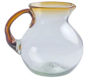 Amber Rim Bola Pitcher - 80 oz