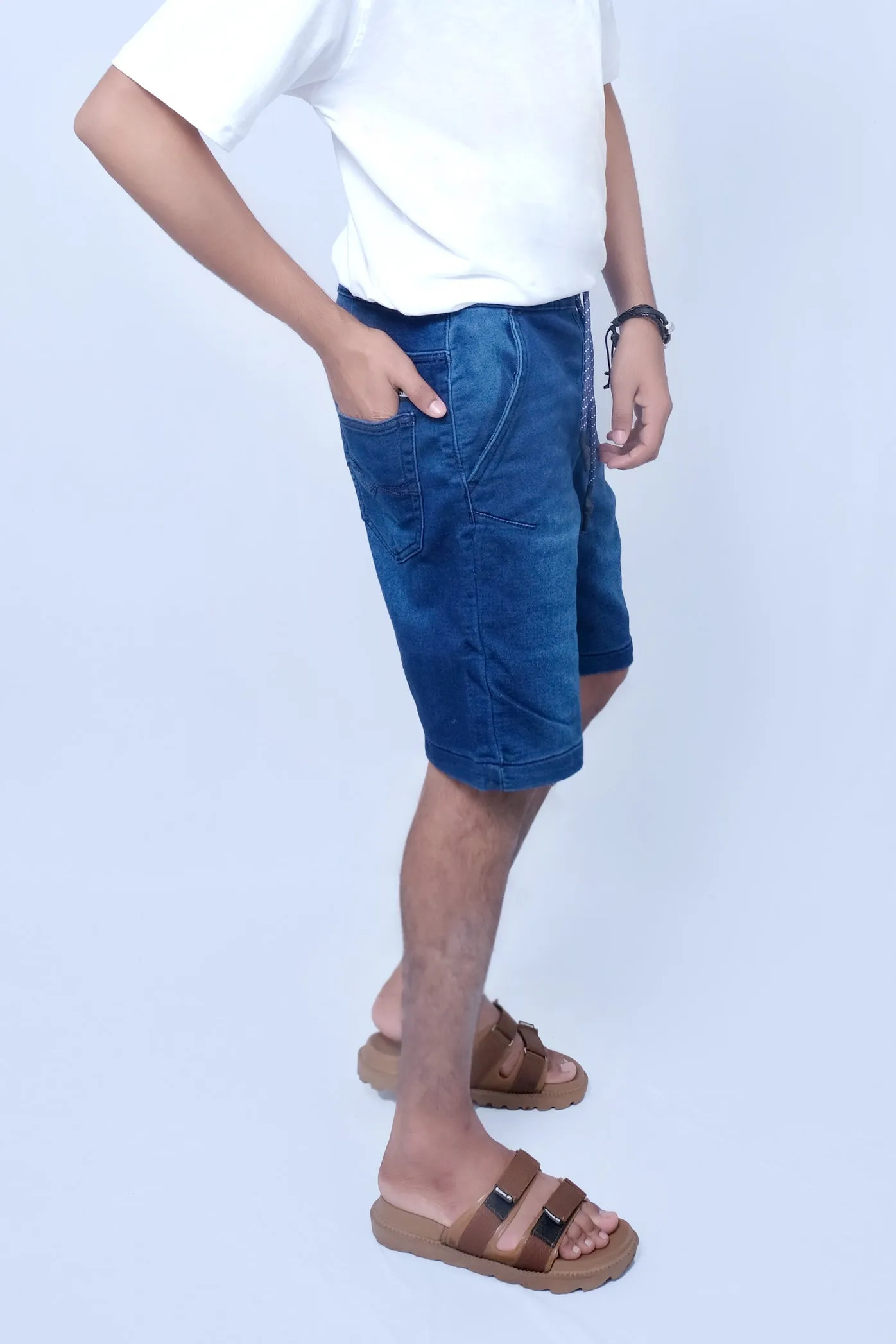 Attiren Slim Fit Denim Shorts