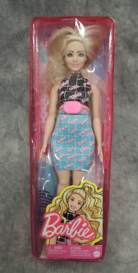 Barbie Fashionistas Doll #202, Curvy Body With Blonde Hair And Accessories- Brand New!