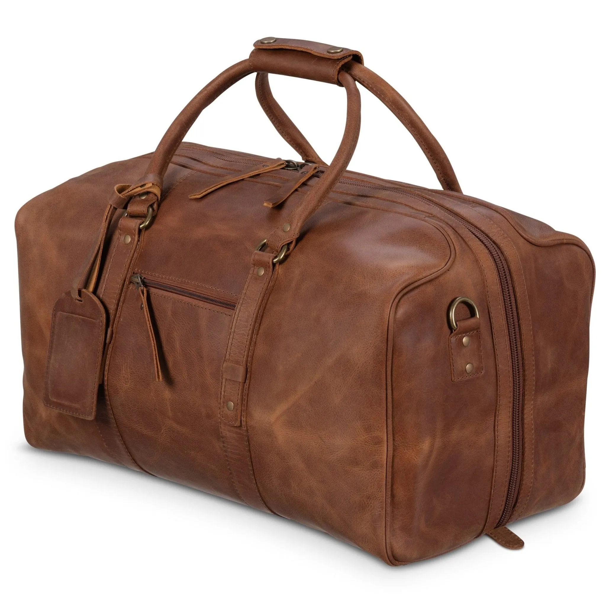 Big Mouth 40L Leather Duffle