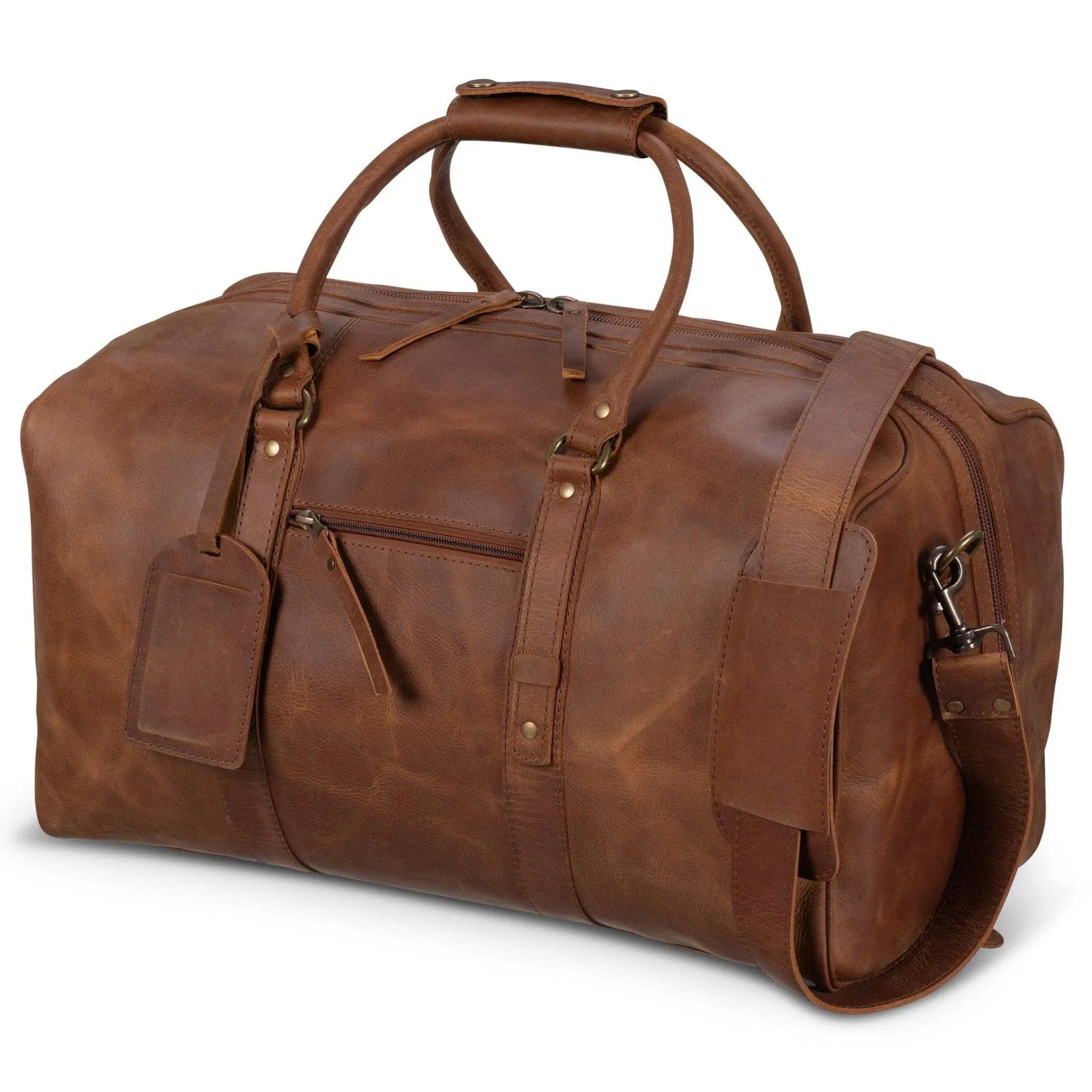 Big Mouth 40L Leather Duffle