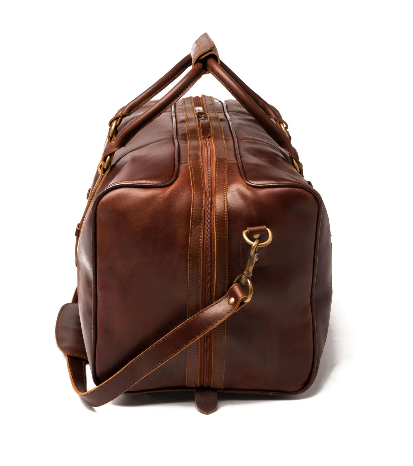 Big Mouth 40L Leather Duffle