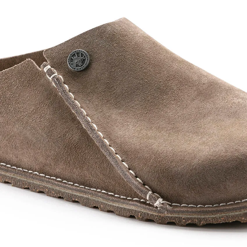 BIRKENSTOCK Women's Zermatt Premium Suede Leather (Gray Taupe - Narrow Fit)