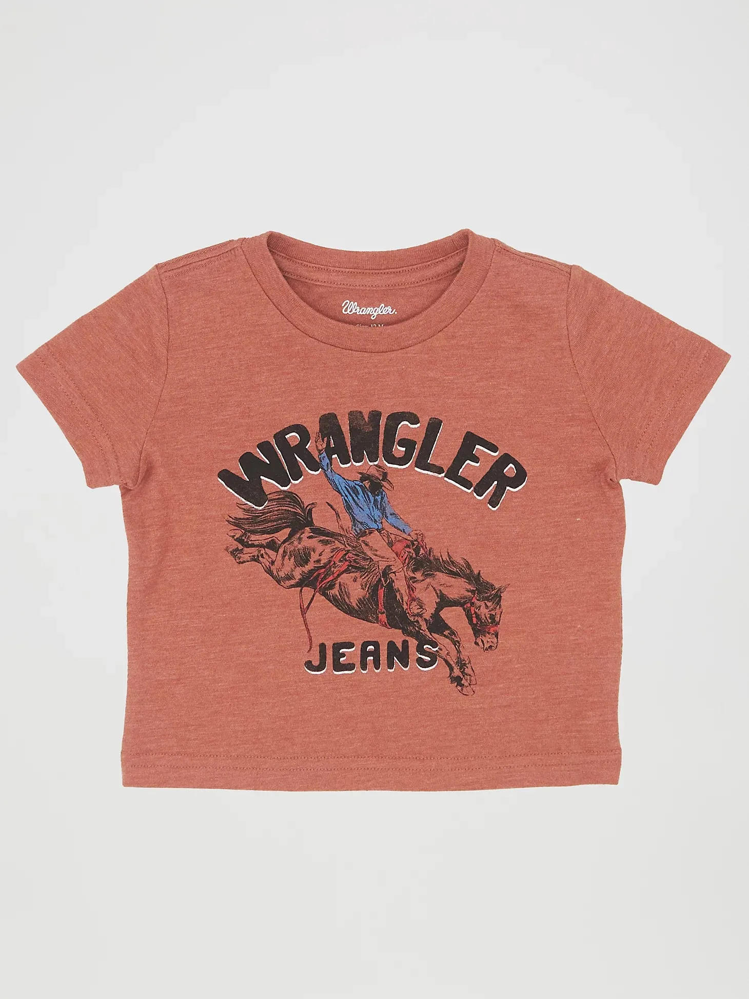 Boy's Wrangler Short Sleeve Graphic T-shirt - Redwood Heather