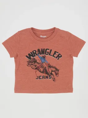 Boy's Wrangler Short Sleeve Graphic T-shirt - Redwood Heather