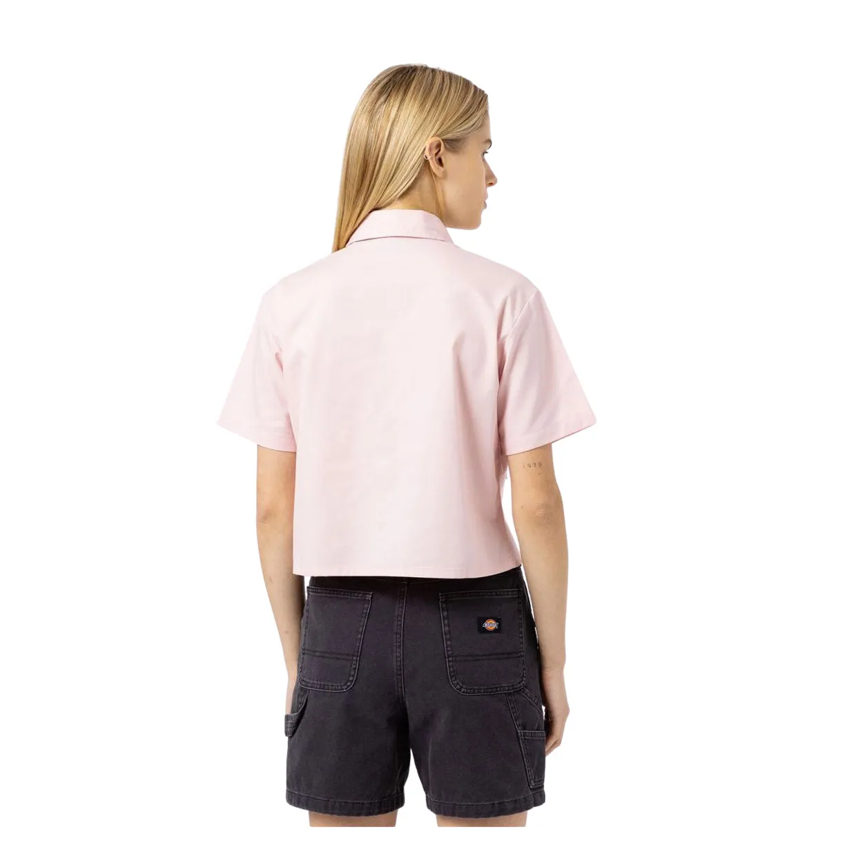 Camicia Donna Dickies Workshirt Rosa Chiaro