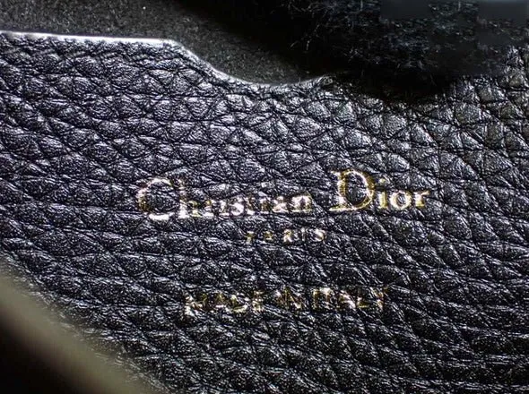 CHRISTIAN DIOR Taurillon Leather Bobby Med Shoulder Bag With BOX And Storage Bag