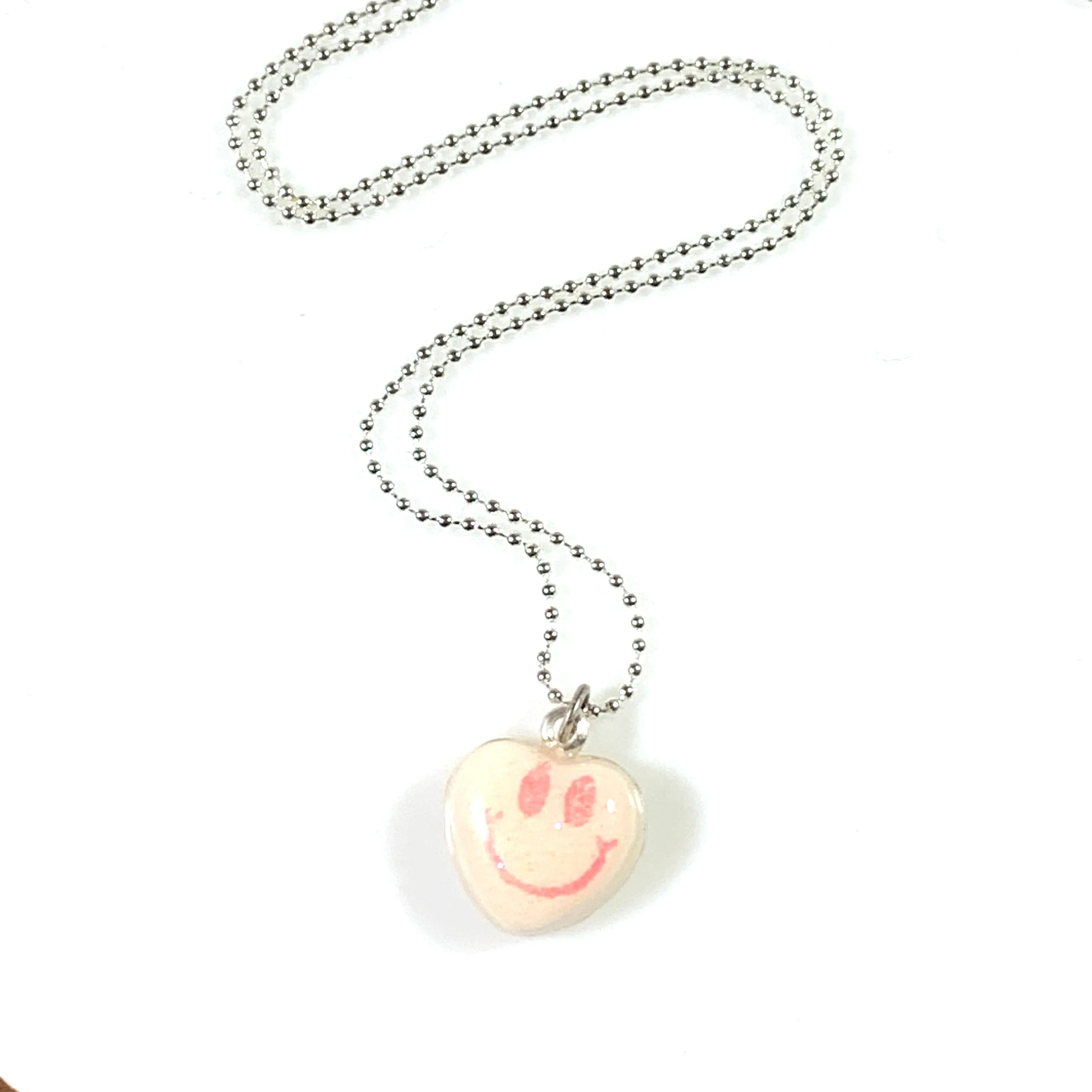 Conversation Heart Necklace