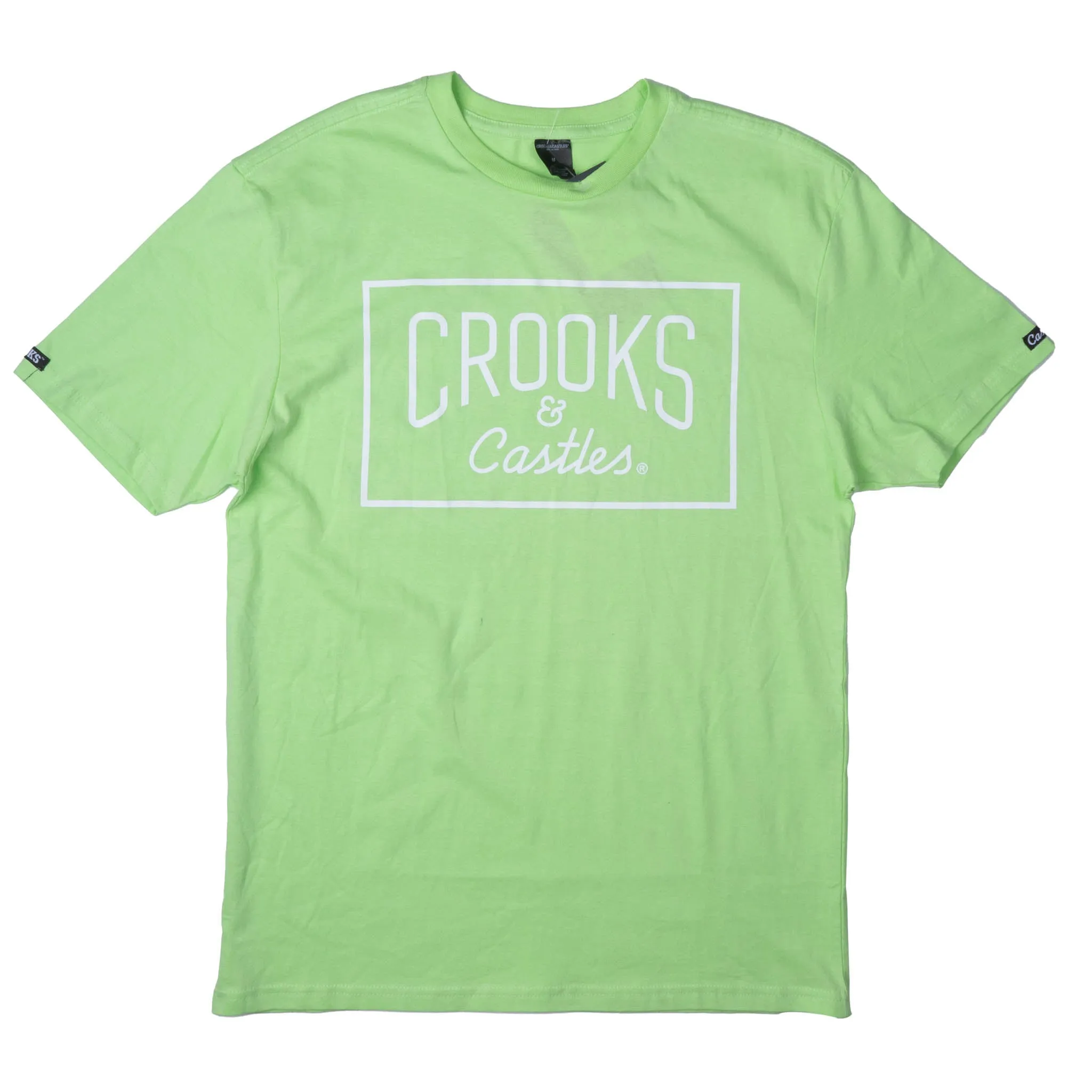 CROOKS & CASTLES GRAPHIC T-SHIRT MINT - CC219