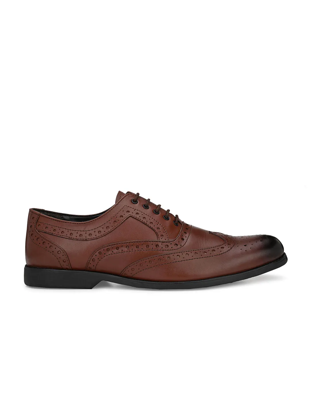 Darvey Tan Shortwing Brogues