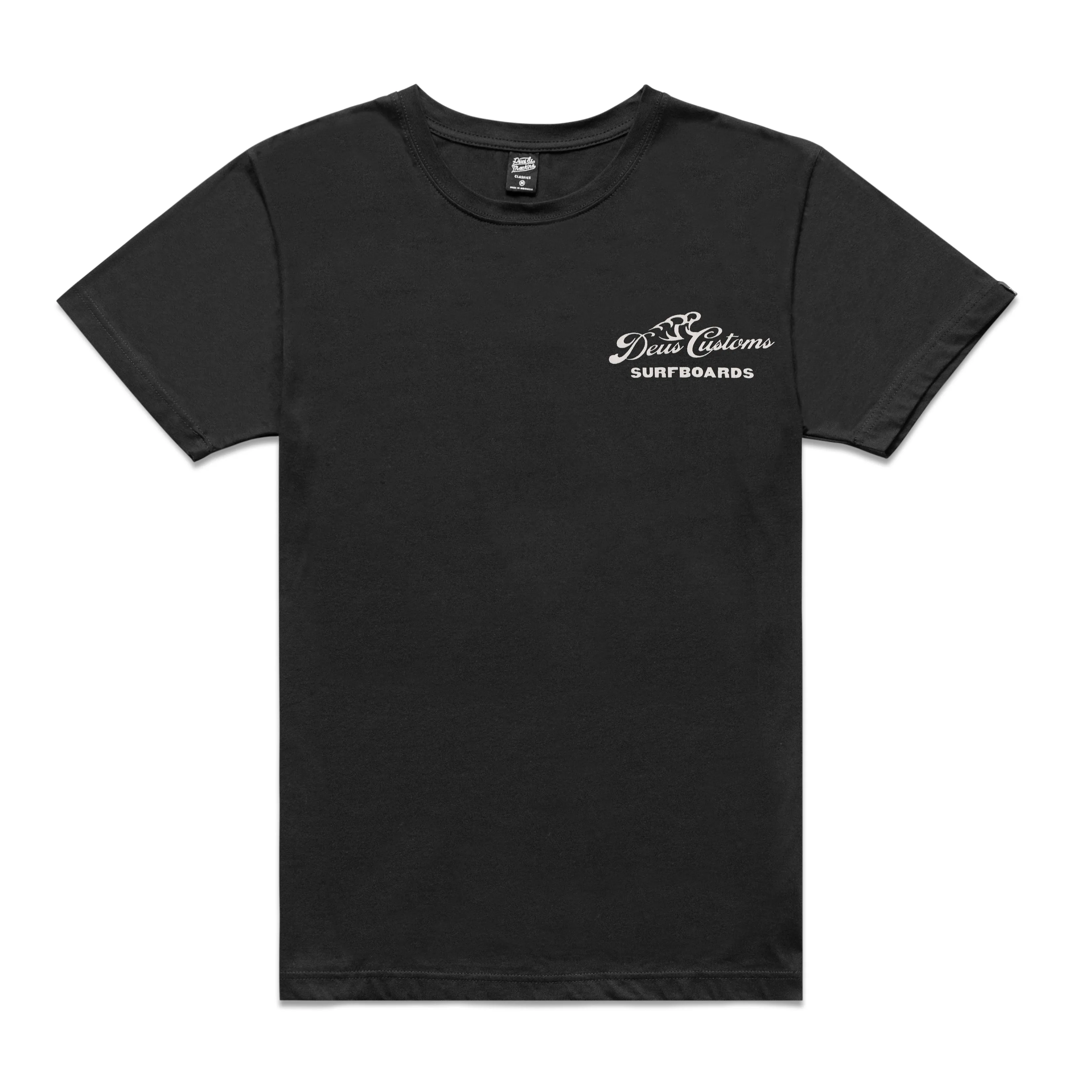 DEUS SURFBOARD CANGGU TEE OG - BLACK