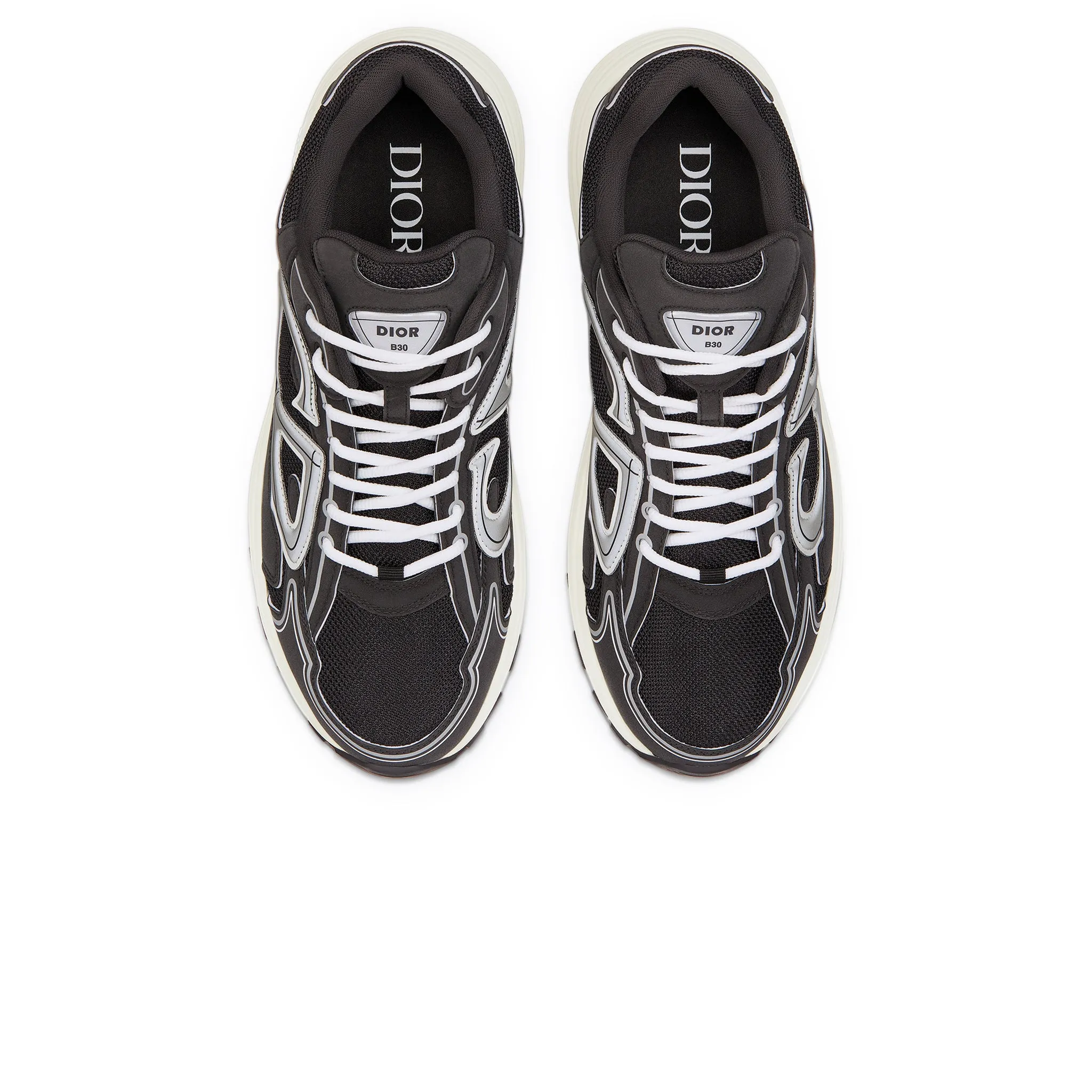 Dior B30 Mesh Black White Trainer