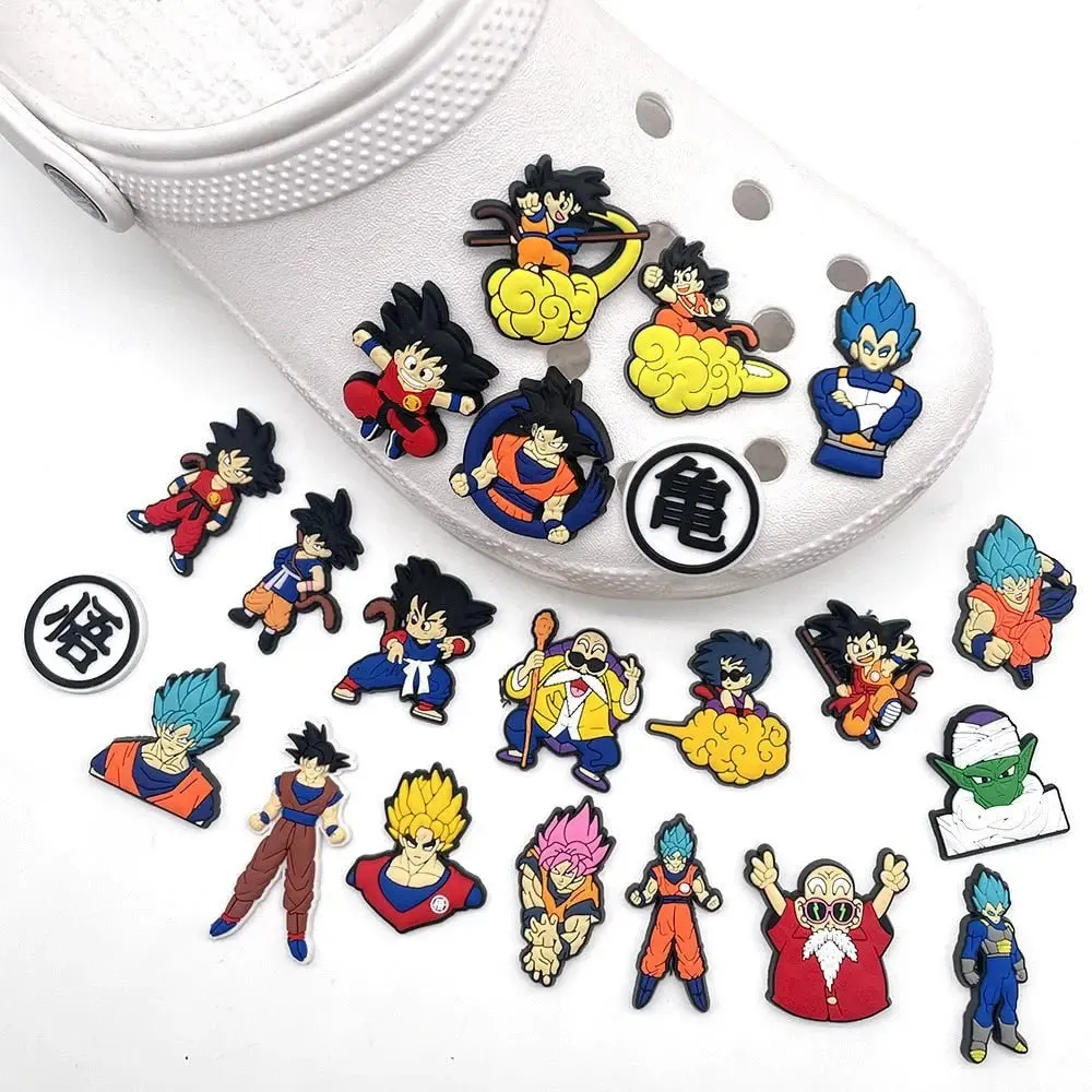 Dragon Ball Croc Charms - 20PCS Cute Set