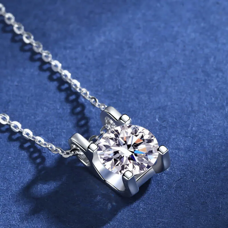 Gemstone Pendant Bullhead Moissanite Necklace Pendant