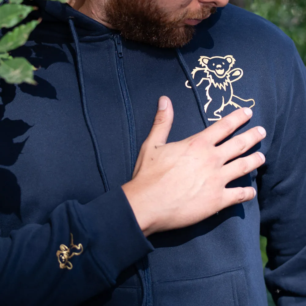 Grateful Dead | Zip Up Hoodie | Golden Bear