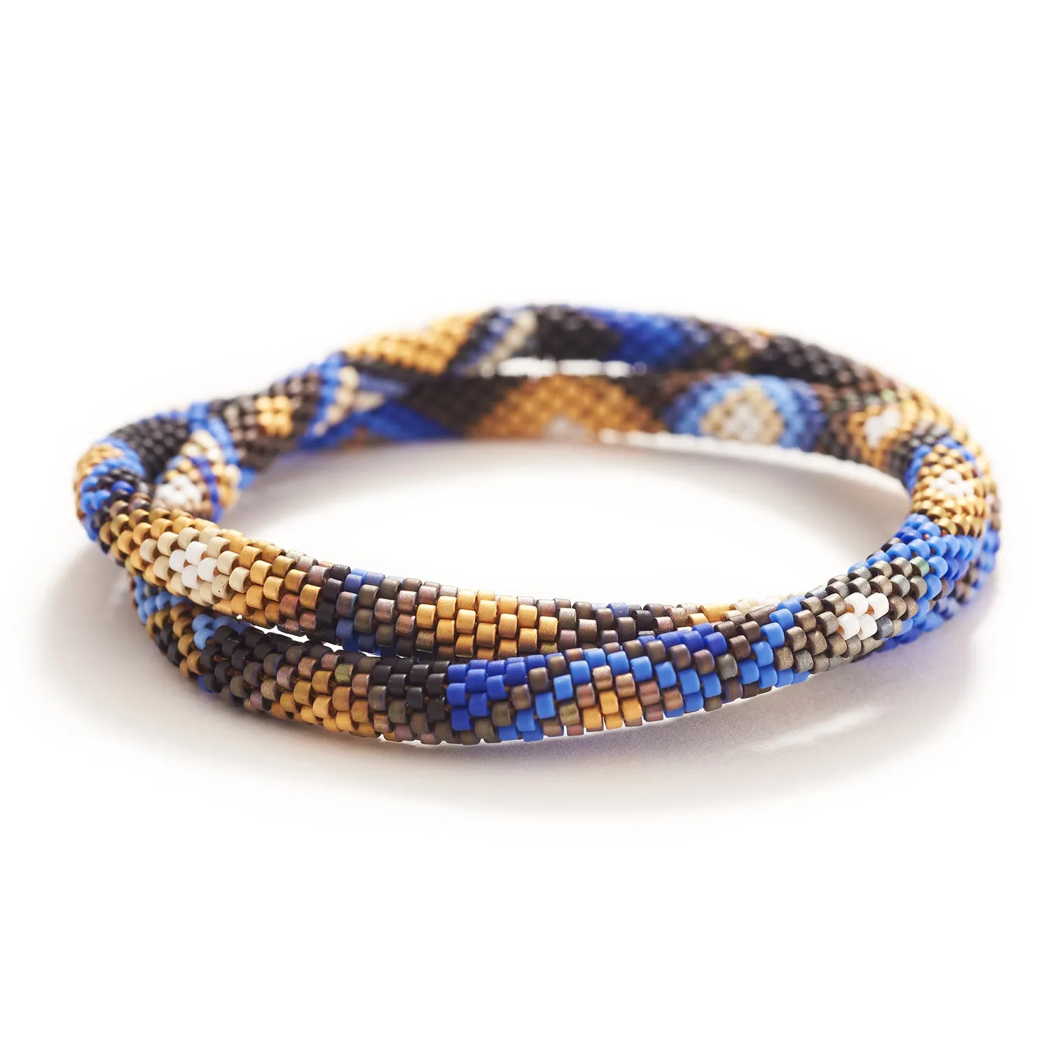 Harlequin & Diamond Patterned Bracelet