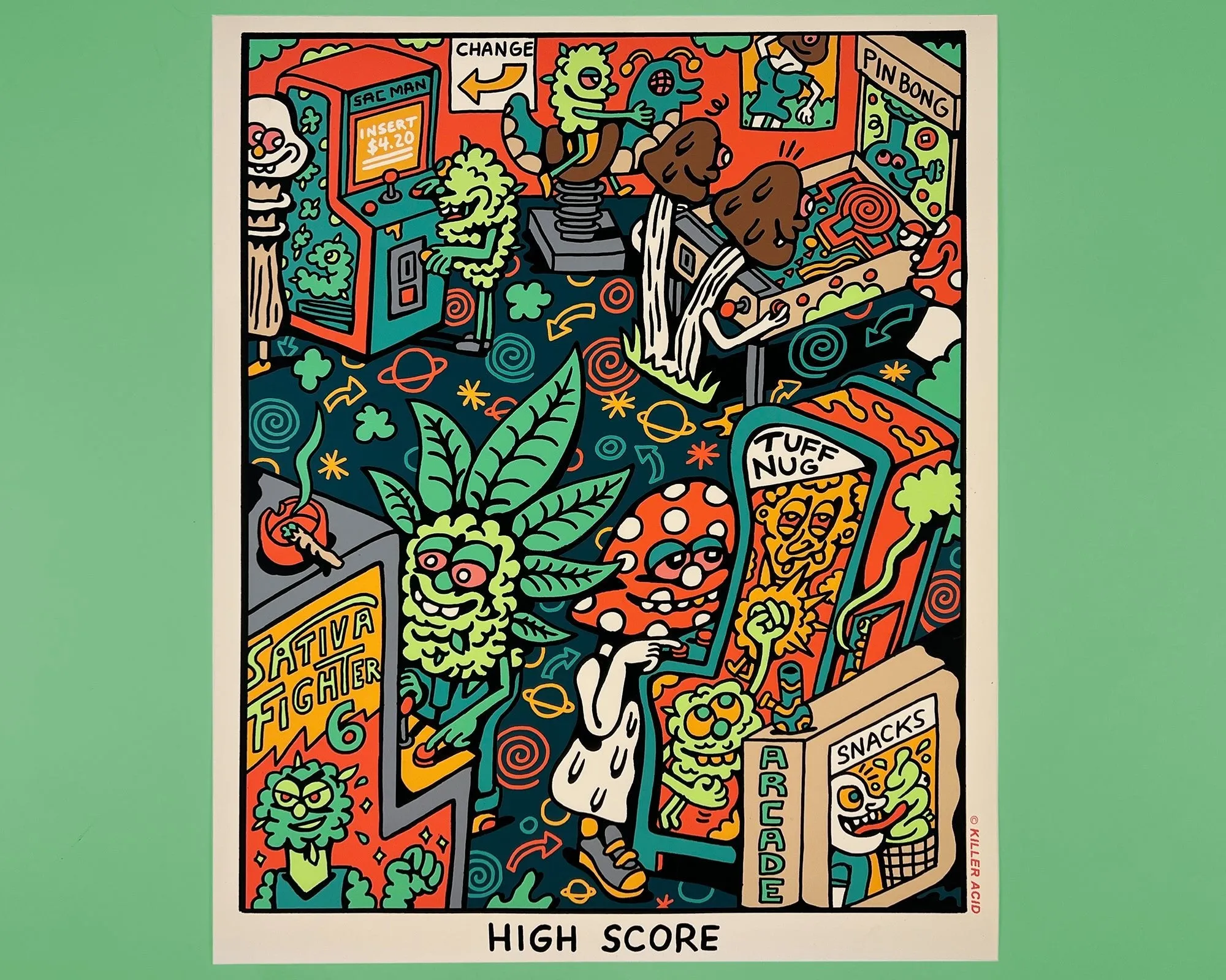 High Score Giclée Print