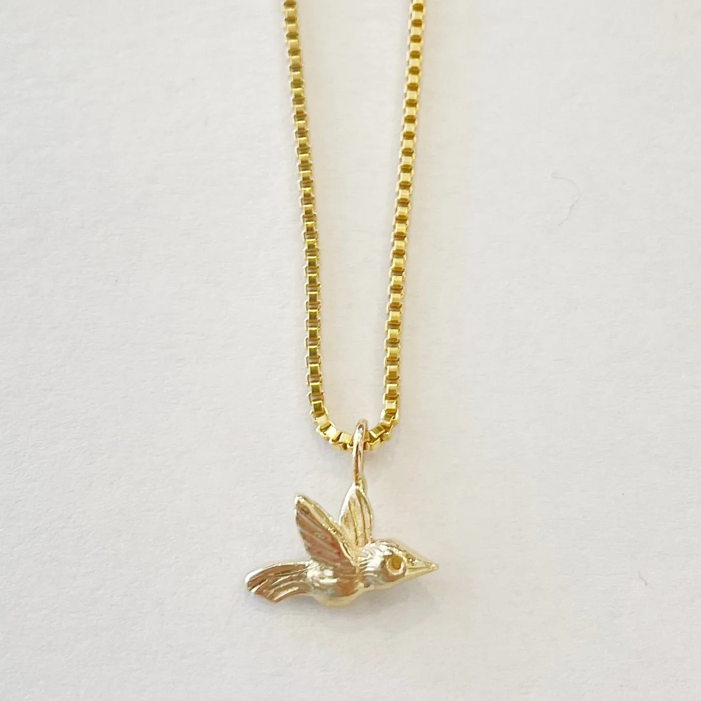 Hummingbird Charm