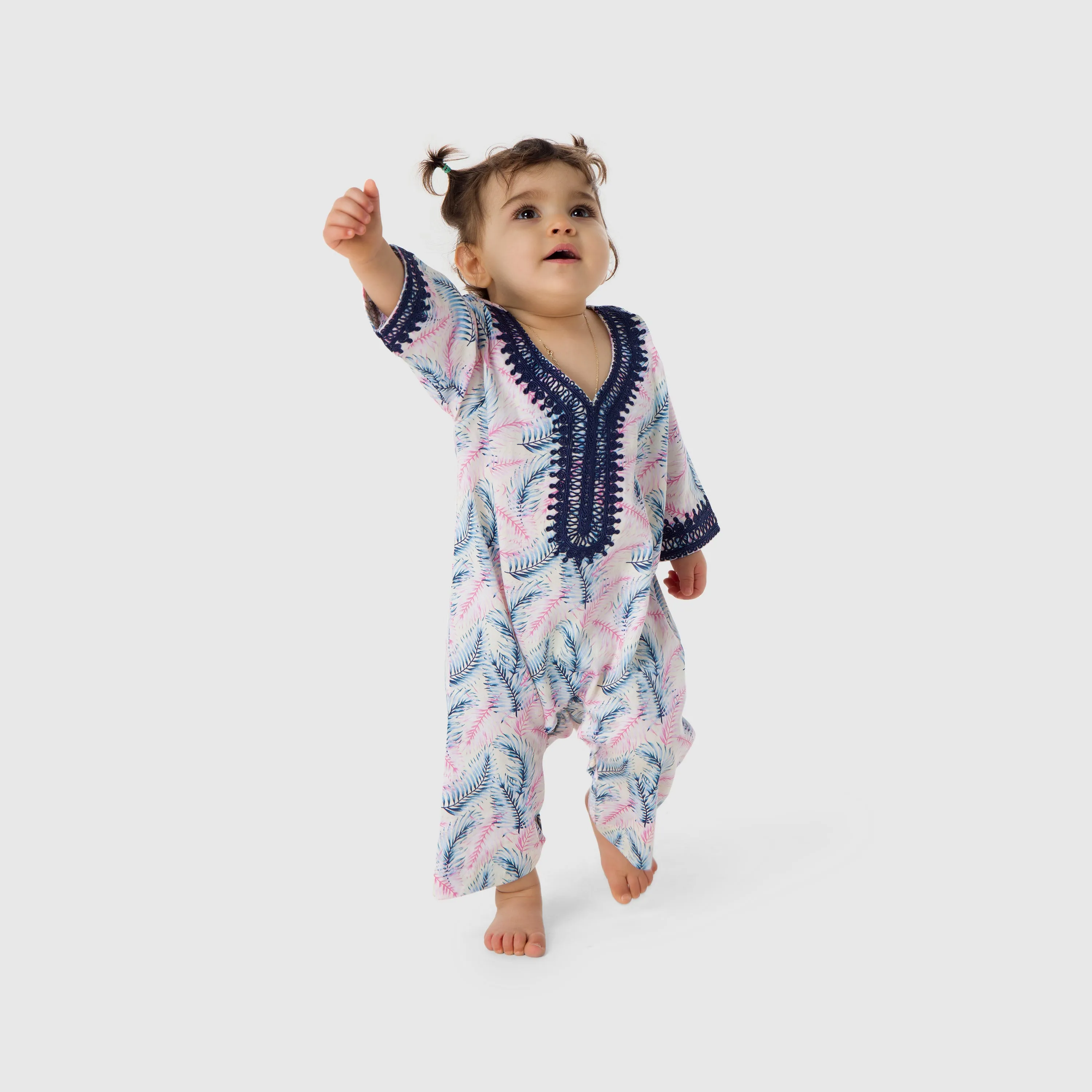 Jalabiya Onesie Sahar Collection - Pink