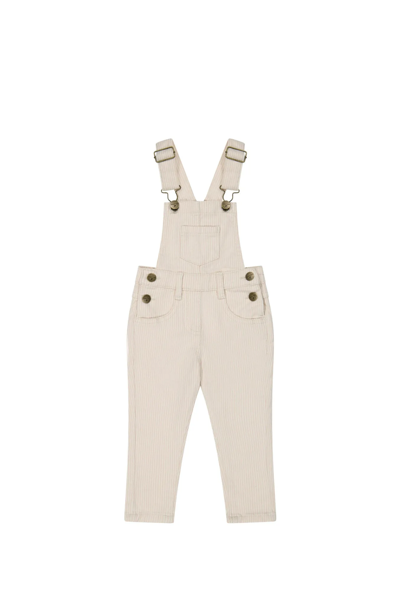 Jordie Overall - Powder Pink/Egret