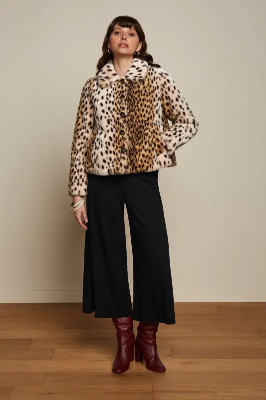 King Louie - Anais Coat Cheetah Fur