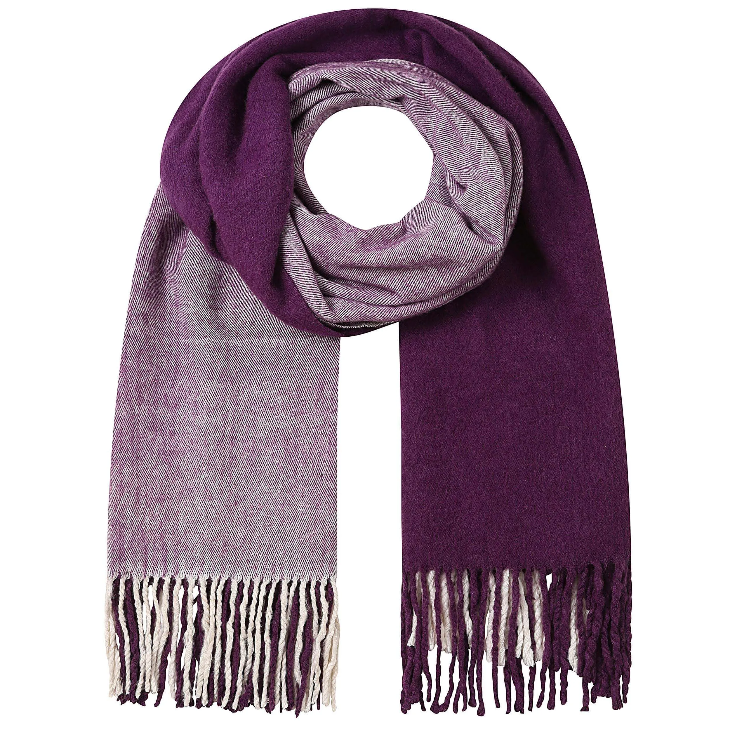 Lazy Jacks Clothing - Blanket Scarf Deep Purple