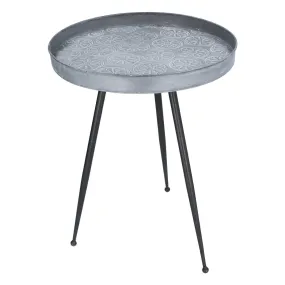 Lemon Design Galvanised Metal Table - Small