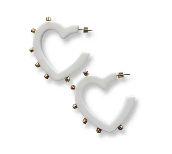 Lover Jeweled Hoop (two colors)