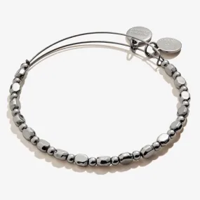 Lucent Metal Beaded Bangle