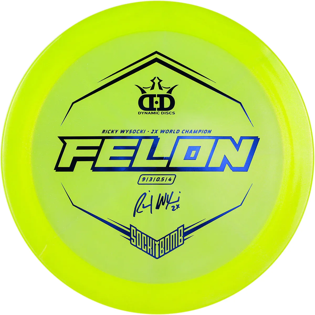 Lucid-Ice Glimmer Felon - Ricky Wysocki Sockibomb Stamp