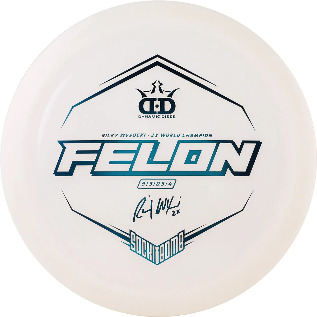 Lucid-Ice Glimmer Felon - Ricky Wysocki Sockibomb Stamp