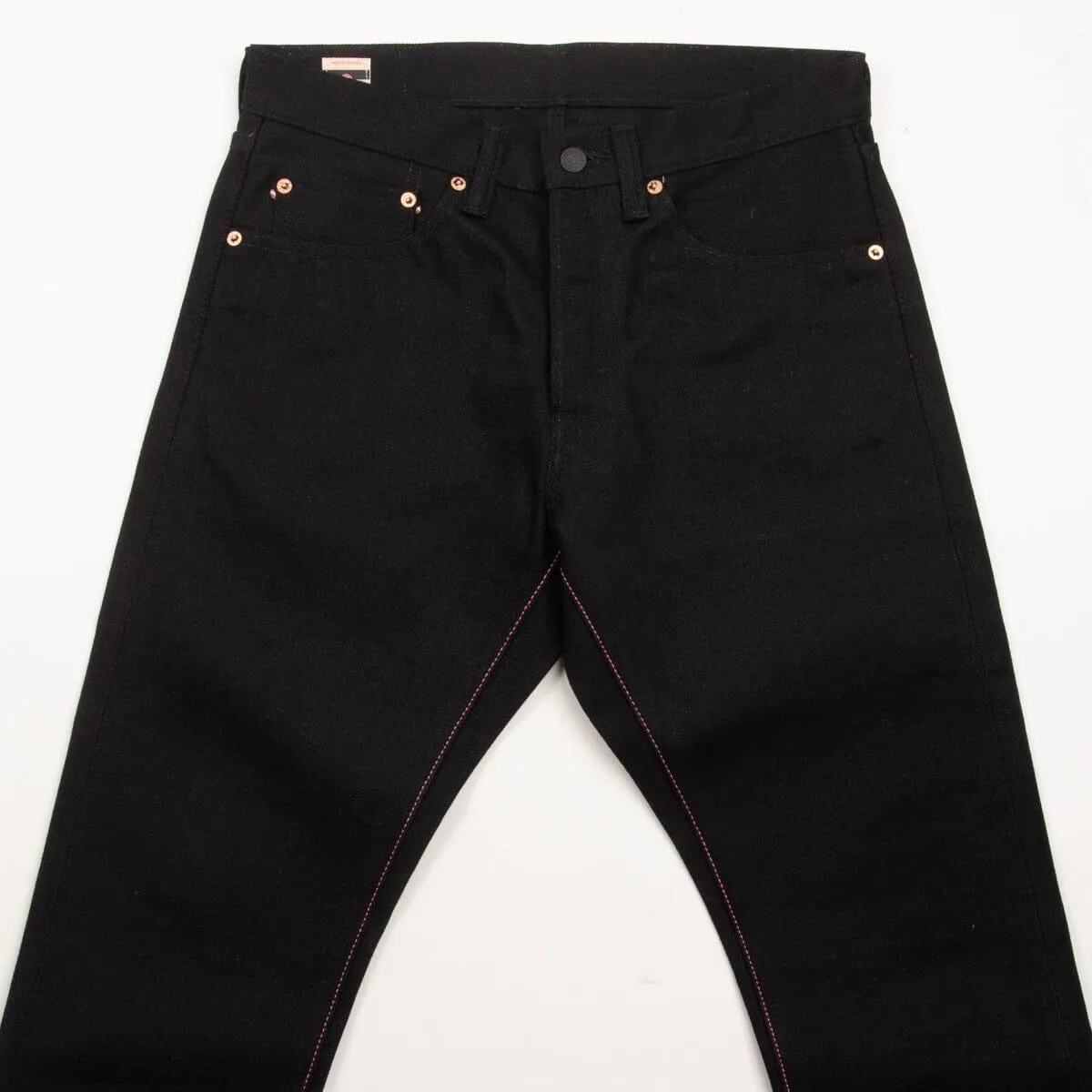 Momotaro Jeans - 0405-B 15.7oz Black Selvedge Denim - High Tapered Fit