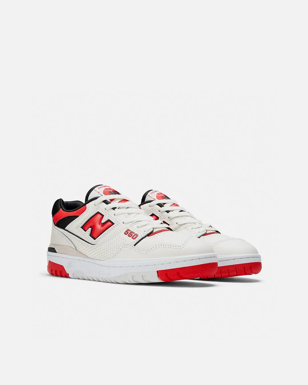 New Balance BB550VTB - Sea Salt with True Red and Black