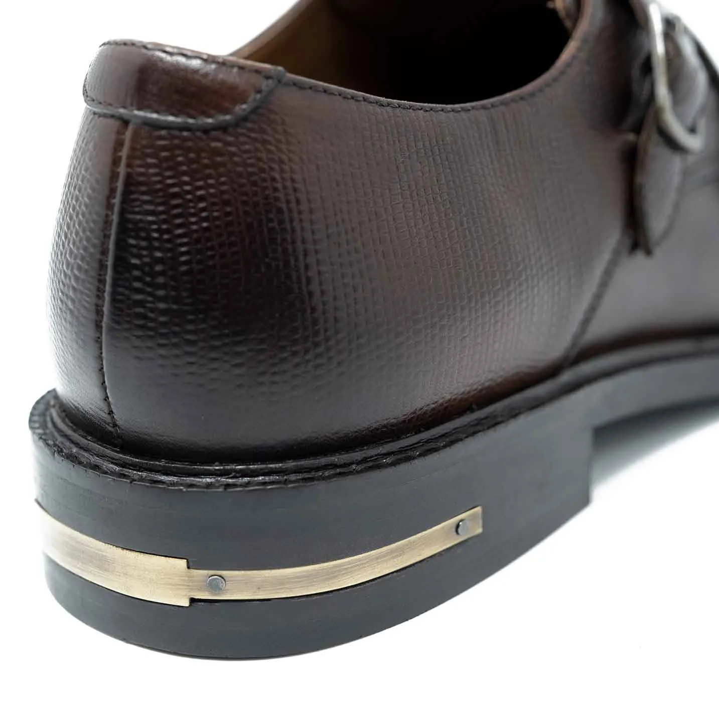 Oliver Etched Monk Strap Shoes