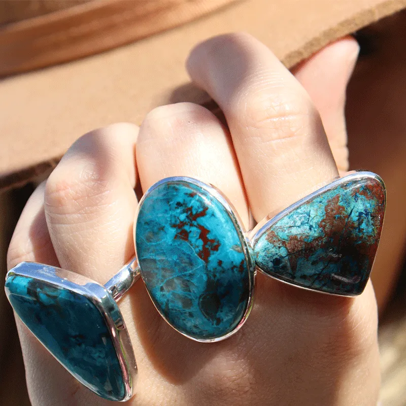 Percy Shattuckite Boho Style Ring