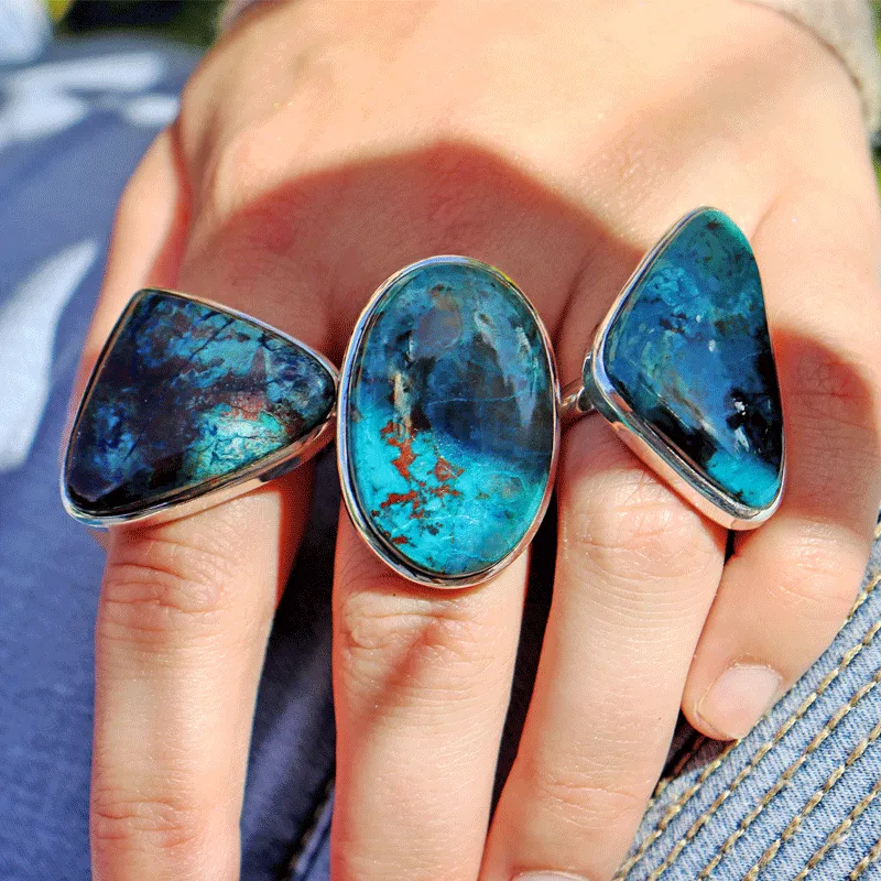 Percy Shattuckite Boho Style Ring