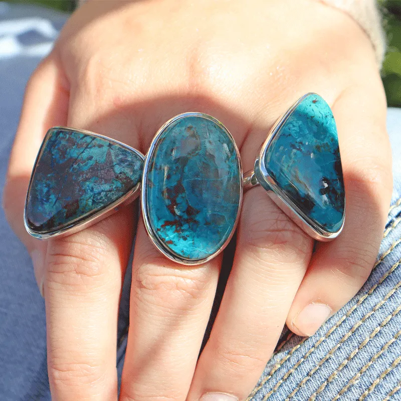 Percy Shattuckite Boho Style Ring