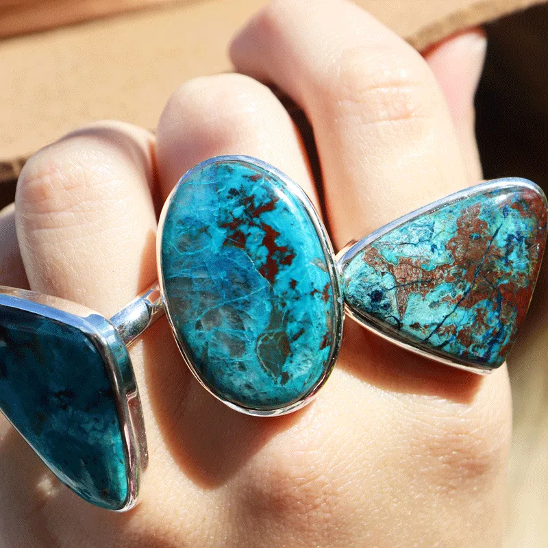 Percy Shattuckite Boho Style Ring