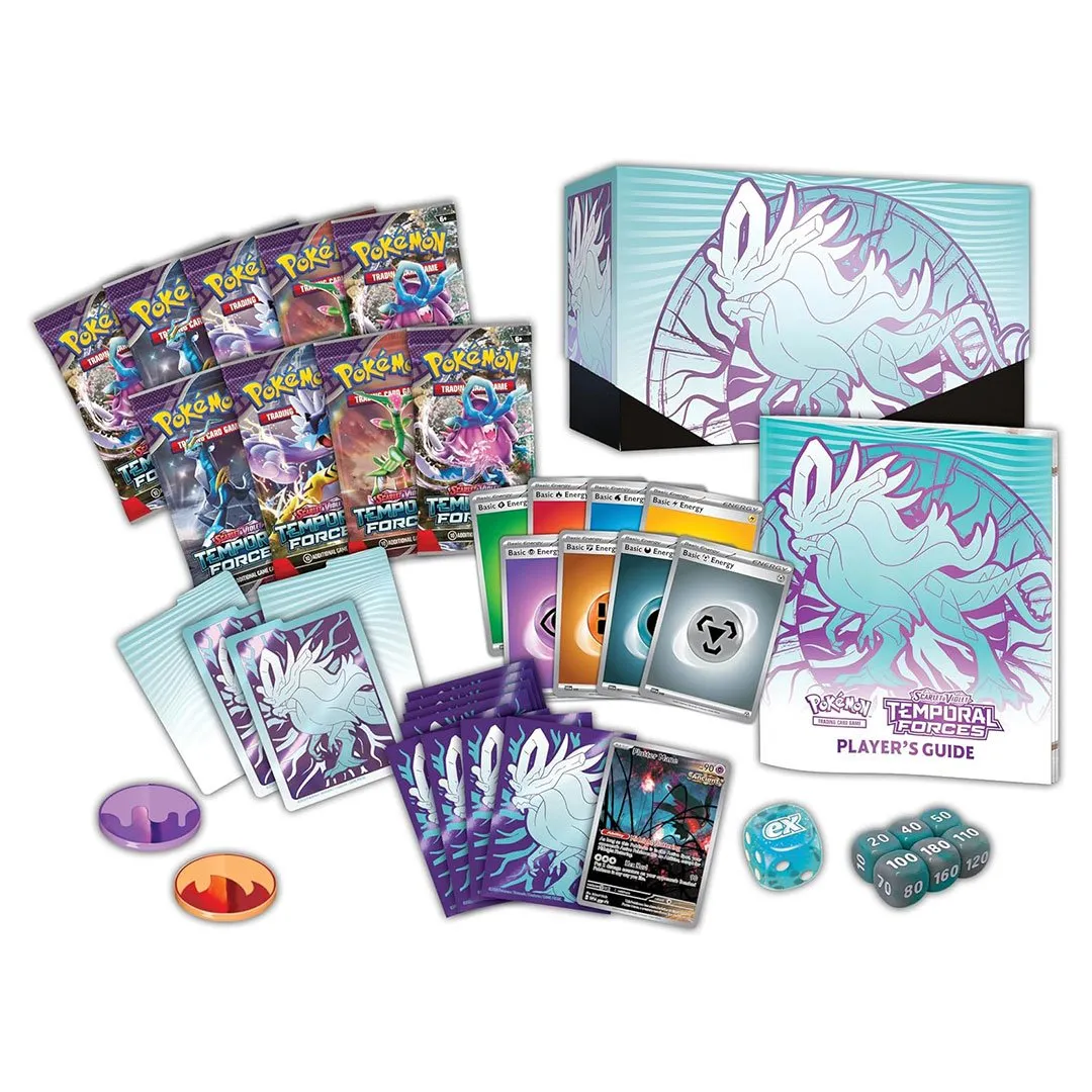 Pokemon TCG: Scarlet & Violet: Temporal Forces Elite Trainer Box Card Game