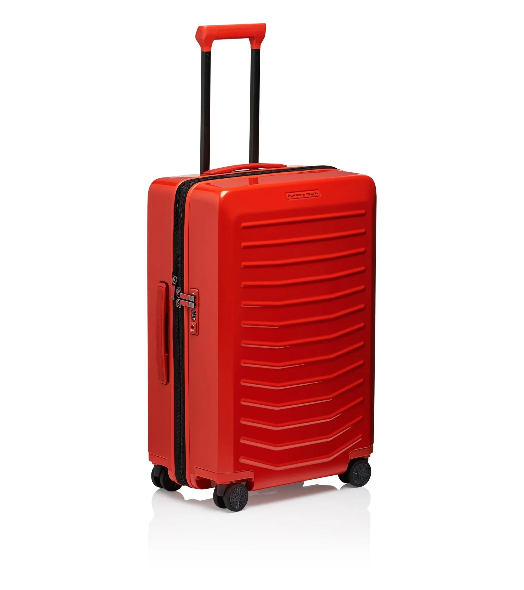 PORSCHE DESIGN Roadster Hardcase 69cm 4W Medium Trolley | Lava Orange