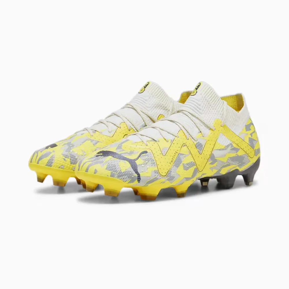 Puma Future Ultimate FG/AG Football Boots (Sedate Grey/Asphalt/Yellow Blaze)